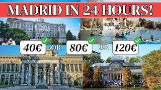 If I only had 24 hours in Madrid, this is what I would do! (3  budget options)