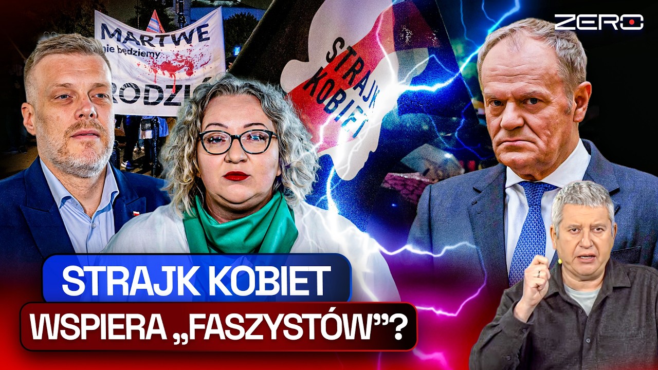 RZĄD WROGIEM STRAJKU KOBIET. ABORCJA, AWANTURA, ZANDBERG I SZOK LIBERAŁÓW