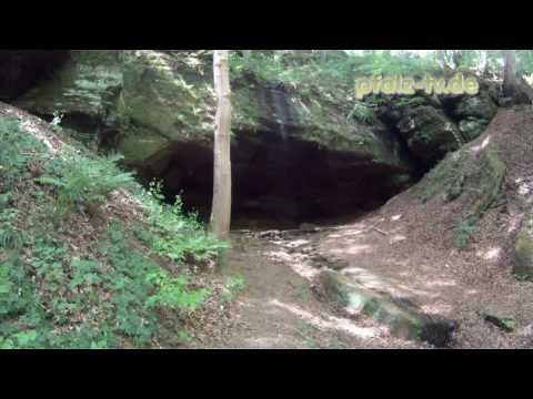 Wanderung zur größten Höhle der Pfalz - Die Bärenhöhle bei Rodalben - GoPro Clip