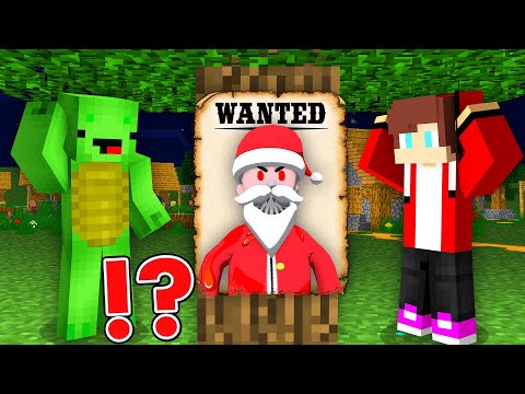 Scary Santa Wanted: Minecraft Challenge