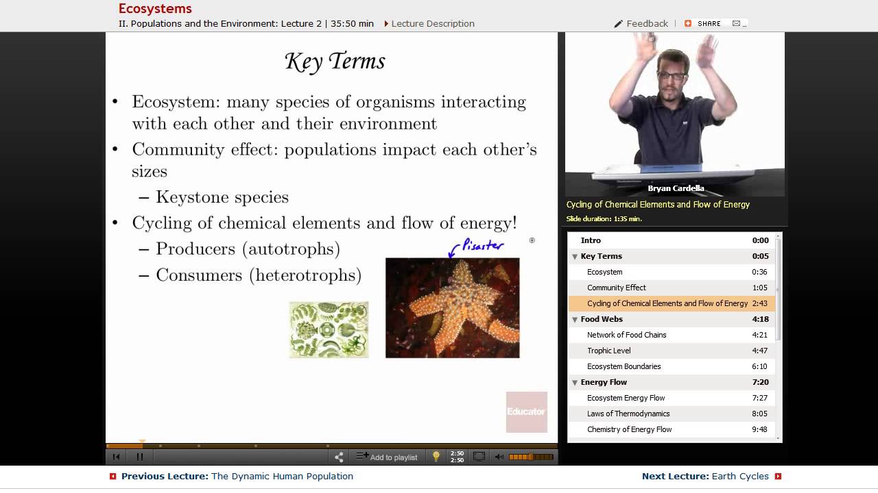 “Ecosystems” | AP Environmental Science with Educator.com