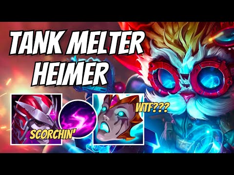 HEIMER AND MY TURRETS MELT AWAY YOUR TANK TEAM | League of Legends ARAM