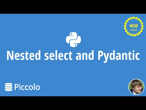 Nested Select and Pydantic