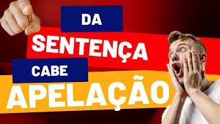 RECURSO DE APELAÇÃO (ARTIGOS 1.009 A 1.014 DO CPC)