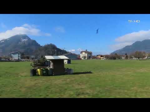 Zug Mitfahrt Interlaken Ost - Grindelwald , Interlaken Ost - Wilderswil , Train ride, Viagem de trem