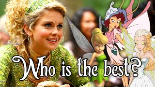ranking 10 different versions of tinker bell ⏰🧚🏻✨