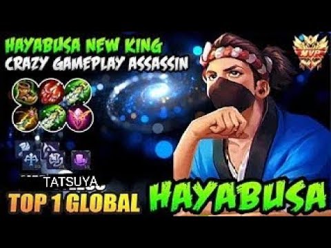 MUTANT NINJA HAYABUSA GAMEPLAY! [TOP GLOBAL HAYABUSA] DRAGON TATSUYA | MOBILE LEGENDS | Pirate Gamer