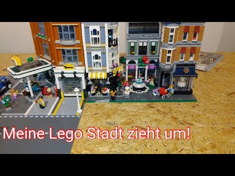 Extra Meine Lego Stadt zieht um!  Anfang des Strandes.