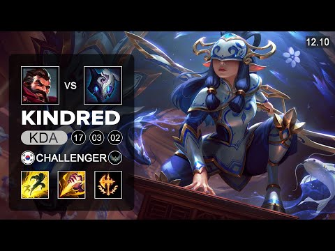 Kindred vs Graves Jungle - KR Challenger - Patch 12.10 Season 12