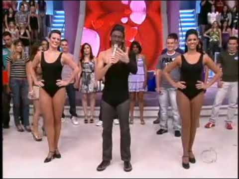 Rodrigo Faro dançando Single Ladies de Beyoncé - O Melhor do Brasil 07/11/2009