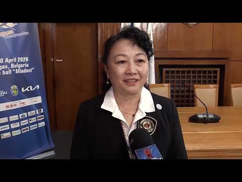 Ms. Lu Xiaolin before 5th World Taijiquan Championships