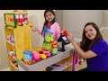 Emma Pretend Play Shopping With Giant Grocery Store Super Market Toy