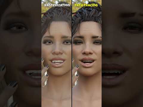 Path Tracing vs Rasterization