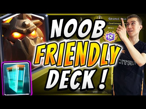 NO SKILL NEEDED! LAVA HOUND CLONE DOMINATES! — Clash Royale