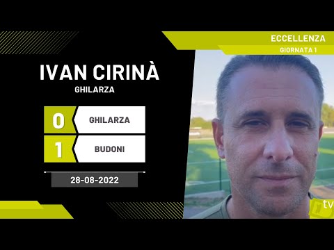 Ivan Cirinà allenatore Ghilarza 28-08-2022 - Diario Sportivo