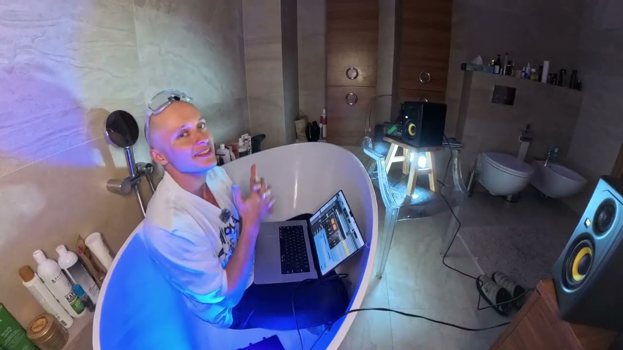 KRK KREATE 3 - Wreszcie moge miksować tracki w wannie XD