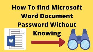 How To Retrieve Password For Microsoft Word Document Online