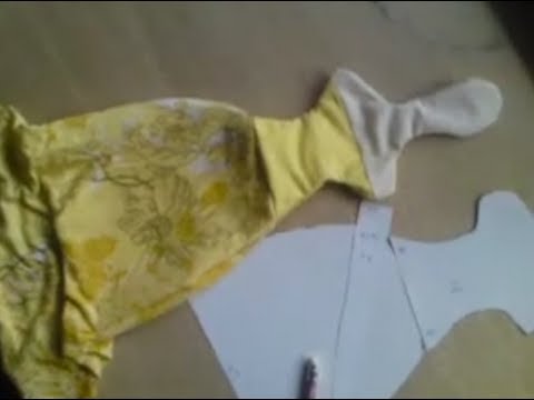 How to make angle with a long dress