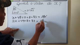 Soma dos ângulos internos de um triângulo!