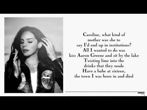Lana Del Rey - Fingertips (Lyrics)