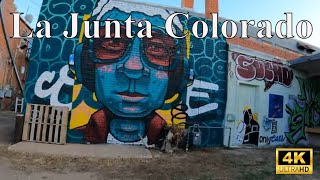 Walking Tour La Junta CO Colorado Ave  4K