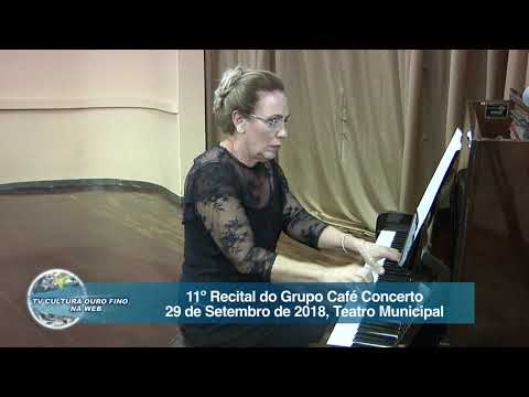 11º Recital de piano Grupo Café conserto; Semana do Idoso