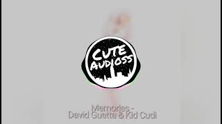Memories - David Guetta || Edit Audio