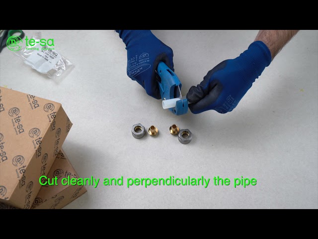 te-sa Kompresijas pievienojums 3/4” 20x2mm pex caurulēm