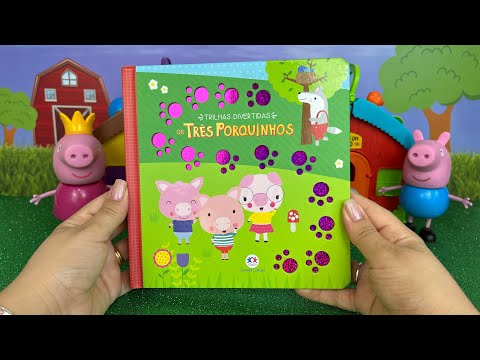 Leiturinha três porquinhos 🐷/ livrinho divertido