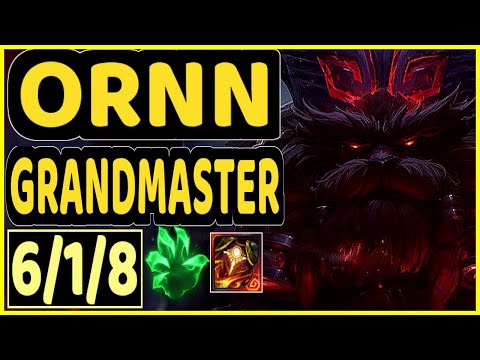 DHOKLA (ORNN) - 6/1/8 KDA GAMEPLAY - NA Ranked GRANDMASTER