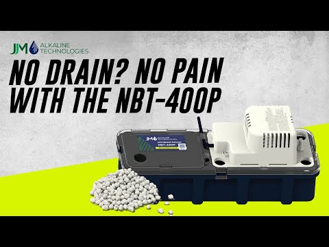 No Drain? No Pain with the NBT-400P.