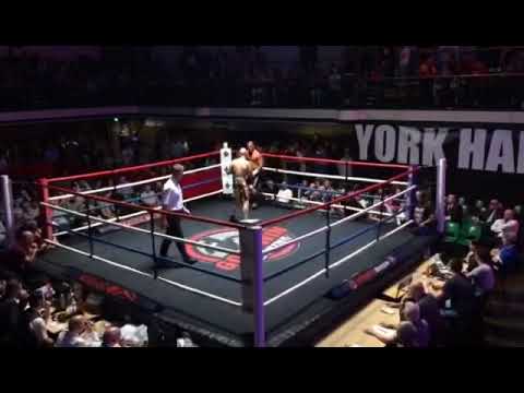 Remel Scott  international pro boxing match York Hall Bethnal Green