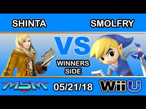 MSM 147 - Shinta (Robin) Vs. GCE | Smolfry (Toon Link) Winners Side - Smash 4