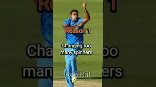 why INDIA is Failing in ICC TOURNAMENTS 😢 | #shorts #cricketshorts #sg #kingkohli #rohirat #msdhoni
