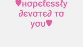 girls aloud- hopelessley devoted 2 u