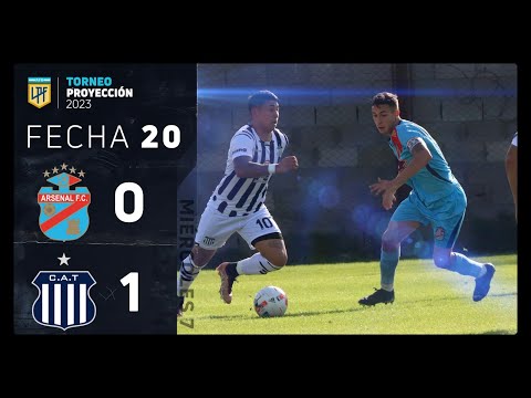 #TorneoProyección 2023 | Fecha 20| resumen de Arsenal y Talleres