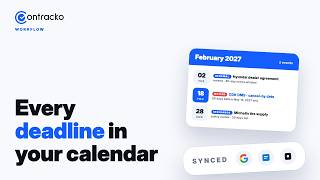 Contracko Calendar Feed Walkthrough