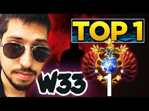 w33 Back to TOP 1 MMR World - Best Visage?! Dota 2 Gameplay Compilation
