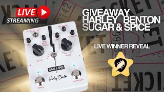 🎛️ IT'S GIVEAWAY TIME! Live reveal of the HARLEY BENTON SUGAR & SPICE winner! 🔥