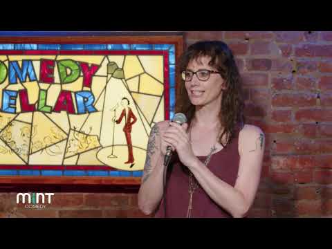 Jaye McBride at the cellar for MINT comedy