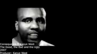 Sampled by Kanye West: Consequence ft Kanye West - The Good, the Bad and the Ugly (8)