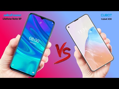 Ulefone Note 9P VS Cubot X30 - Full Comparison