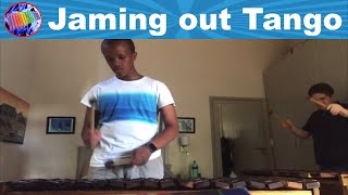 Luvuyo and Ali Jaming out Tango