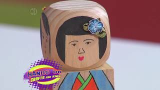 Kokeshi Doll Kids Project with Candie Cooper