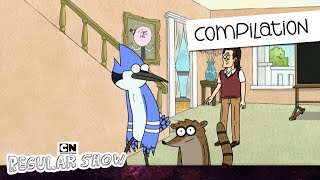Download lagu Time Travel Shenanigans (Totally Not Messing with the Timeline) | Regular Show | Cartoon Network mp3