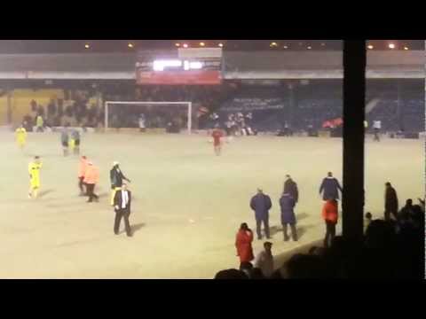 Southend United vs Bury, Penalty shootout 11/12/12