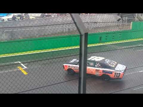 Borrachão de Opala na final da Old Stock (burnout) em Interlagos 23/12/2018 Na chuva!!