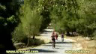 preview picture of video 'Mountain biking. Golani Junction - Reserve Beit Keshet - Mount Dvora. Israel. Перекресток Голани - заповедник Бейт Кешет - гора Двора.'