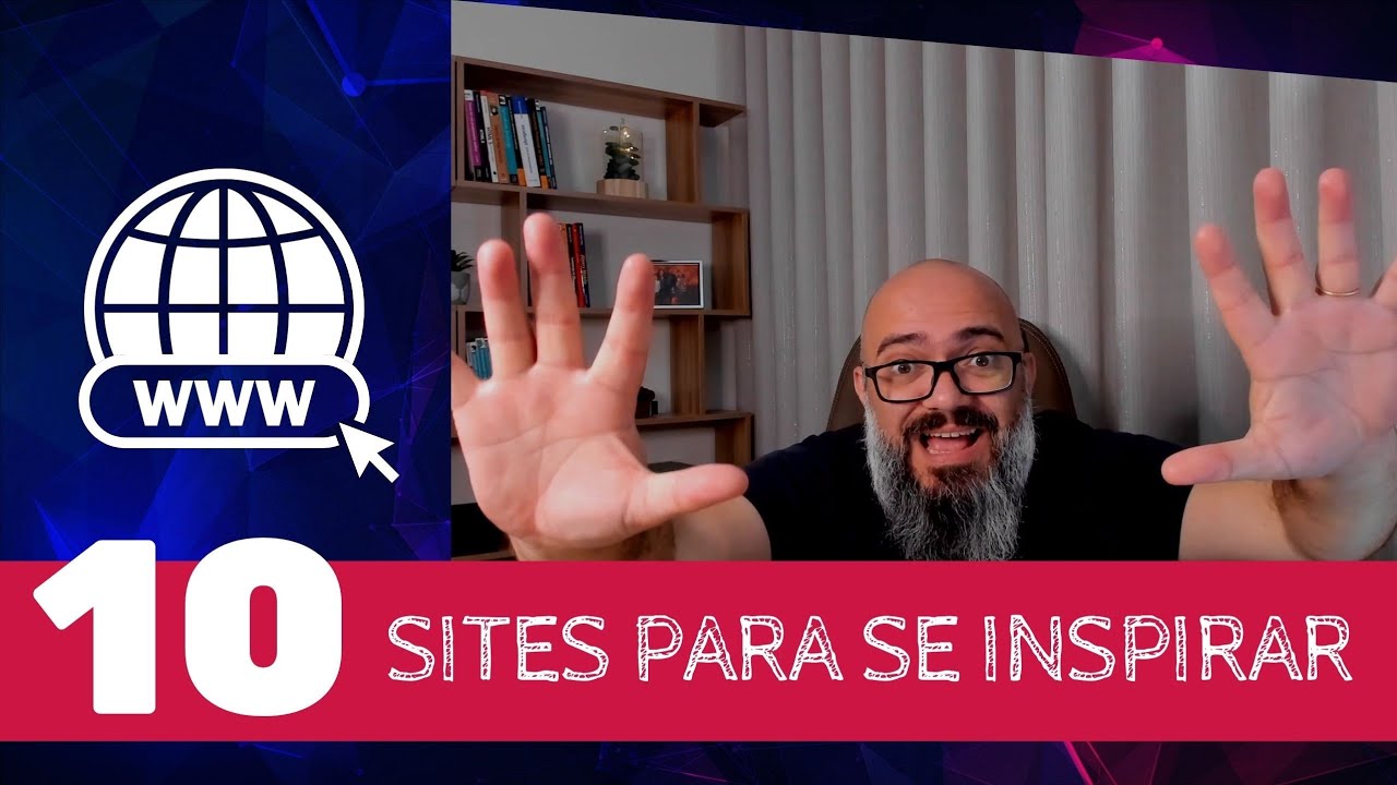 10 sites para inspiração de design para a web