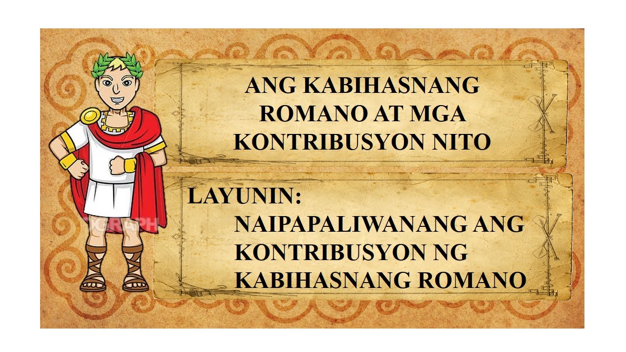 Putar video ANG KABIHASNANG ROMANO AT MGA KONTRIBUSYON NITO sekarang ANG KABIHASNANG ROMANO AT MGA KONTRIBUSYON NITO